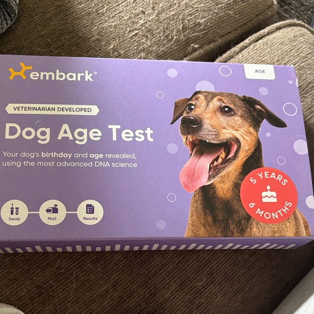 Dog Age Test kit- Embark